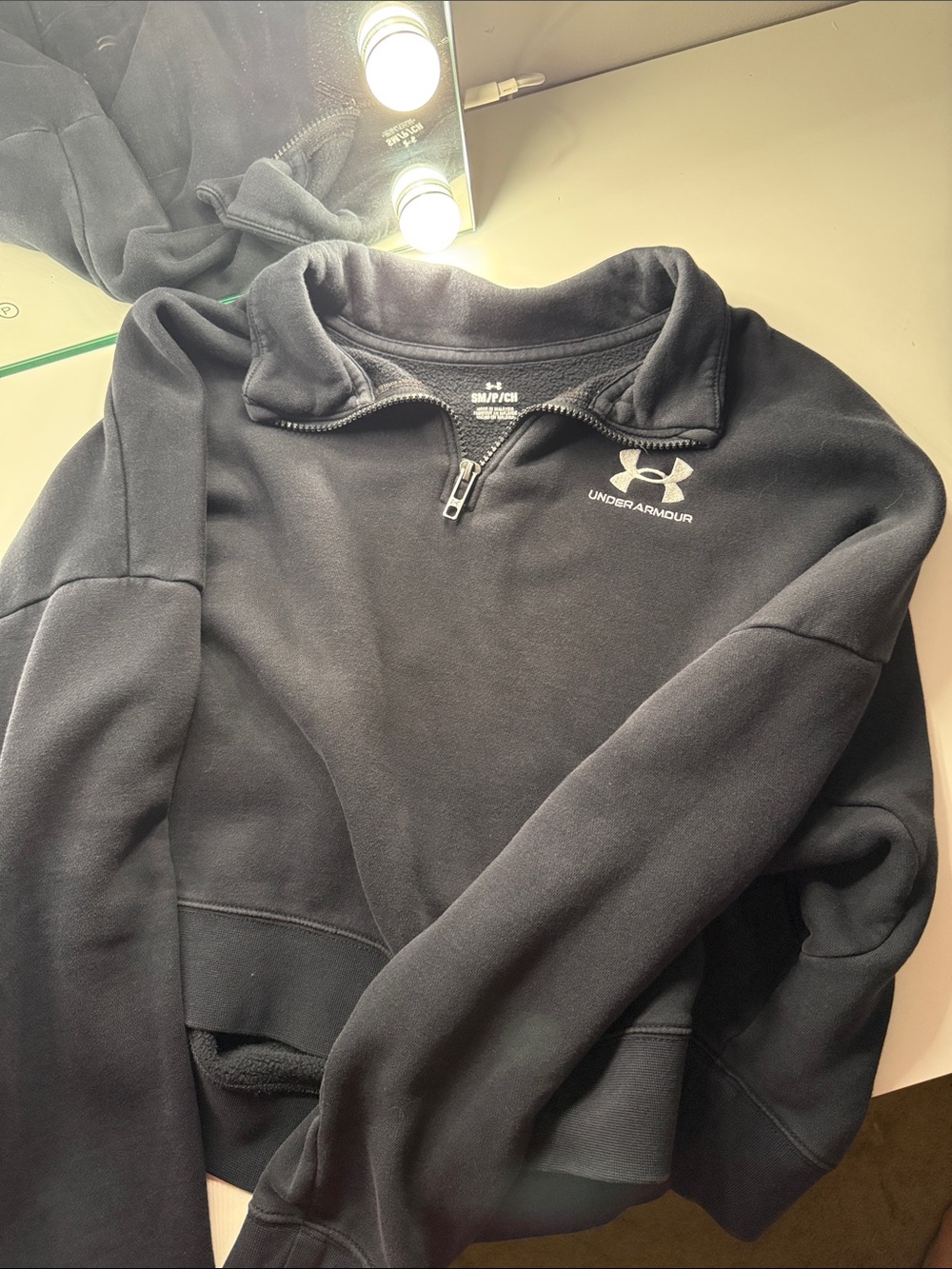 Under Armour women’s Black Half-Zip Performance Pullover